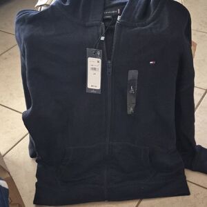 Tommy Hilfiger Navy Full-Zip Hoodie